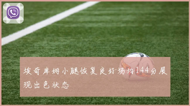 埃奇库姆小腿恢复良好场均144分展现出色状态